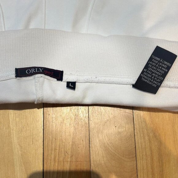 Vintage Orly Sport White Shorts | 80s Athletic Style - Picture 6 of 6